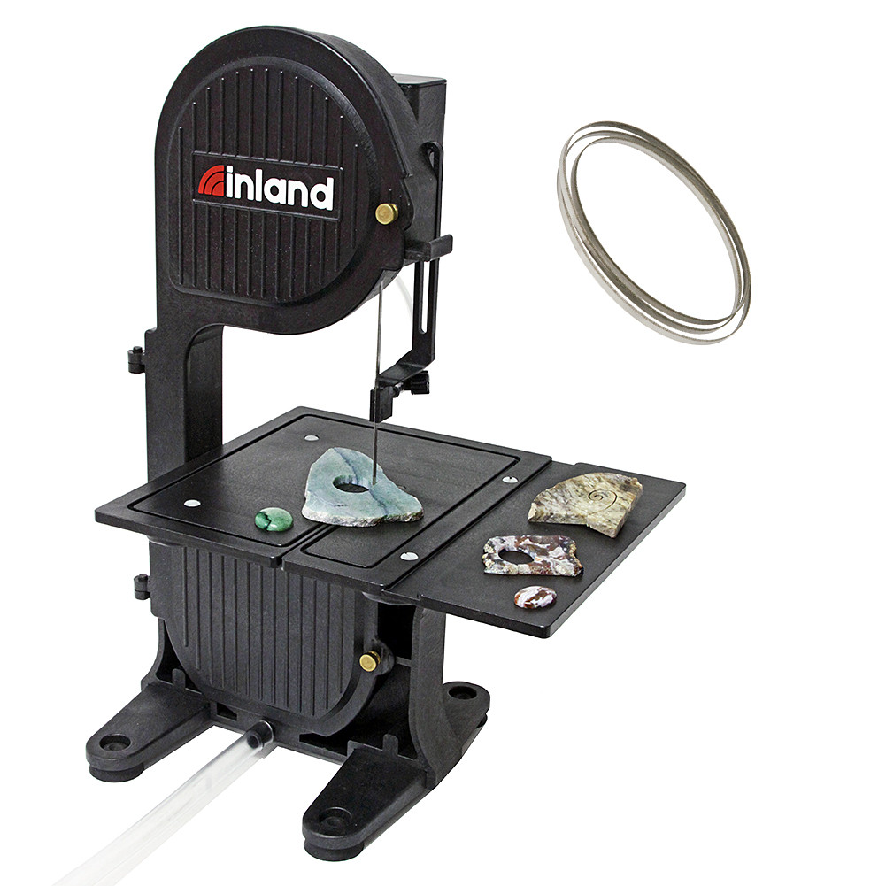 Inland Craft DB-100 Band Saw | Tabletop Saw | Includes Diamond Band Saw Blade