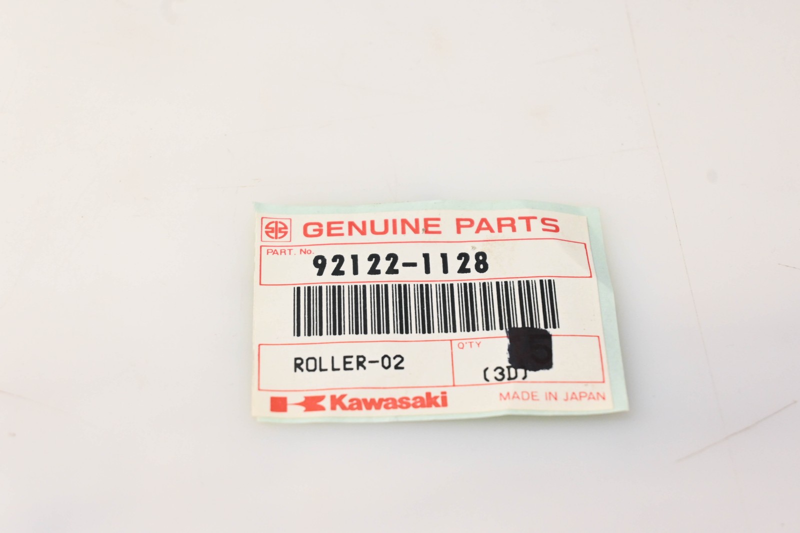 New OEM Kawasaki 92122-1128 Roller-02 NOS