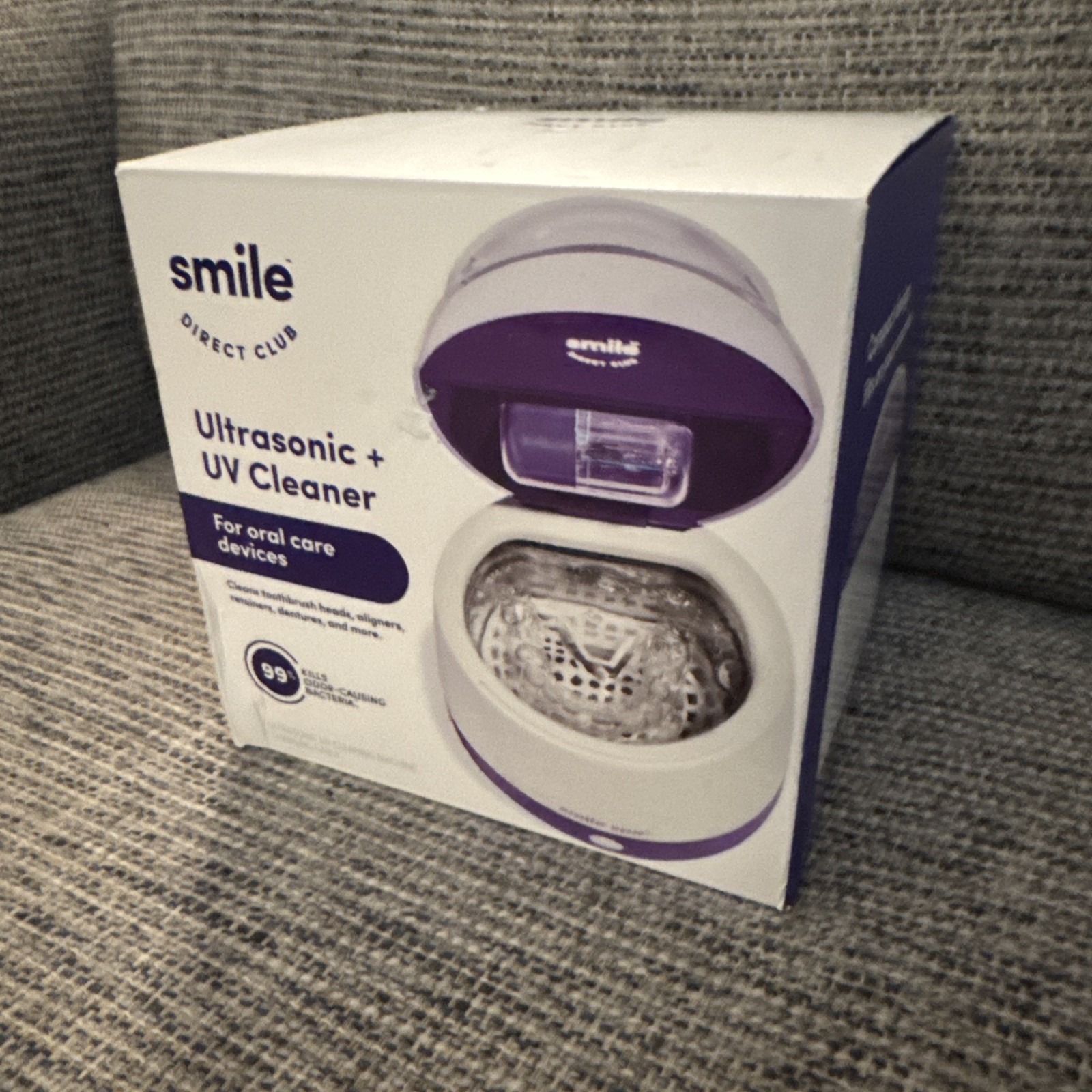Smile Direct Club Ultrasonic + UV Cleaner For Oral Care Devices