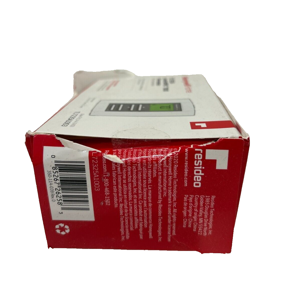 Honeywell TL7235A1003 LineVoltPro Digital Electric Heat thermostat (Damaged Box)