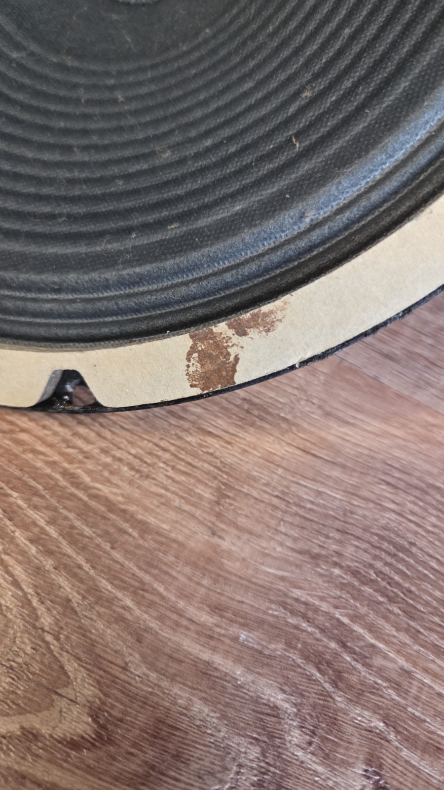 Vintage Ceramic speaker 10"Cleveland 8 Ohm Rib Cone Jensen Era Tube Amp Guitar