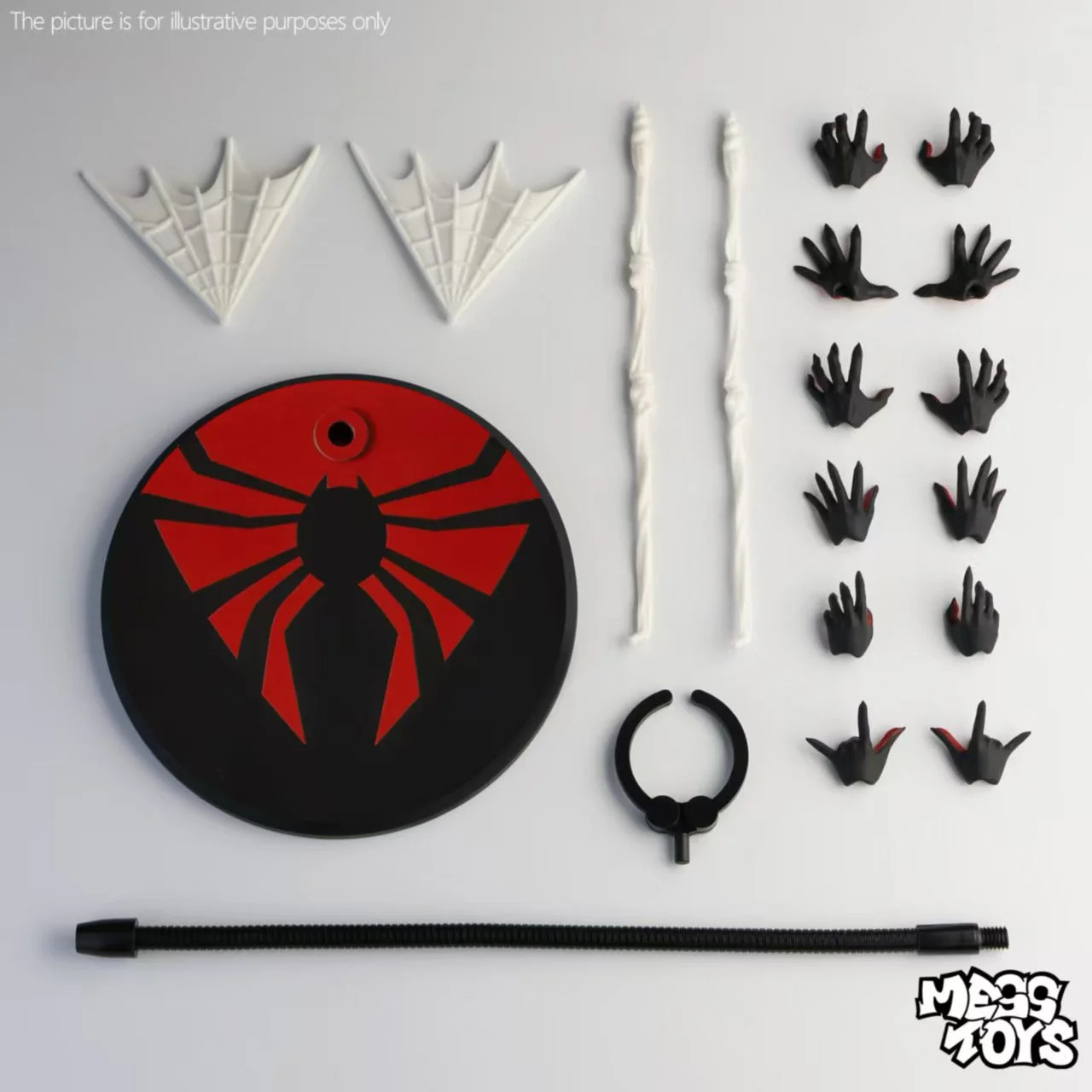 CT Toys Mess Toys Superior Spiderman Octopus Spider Action Figure Boxed US STOCK