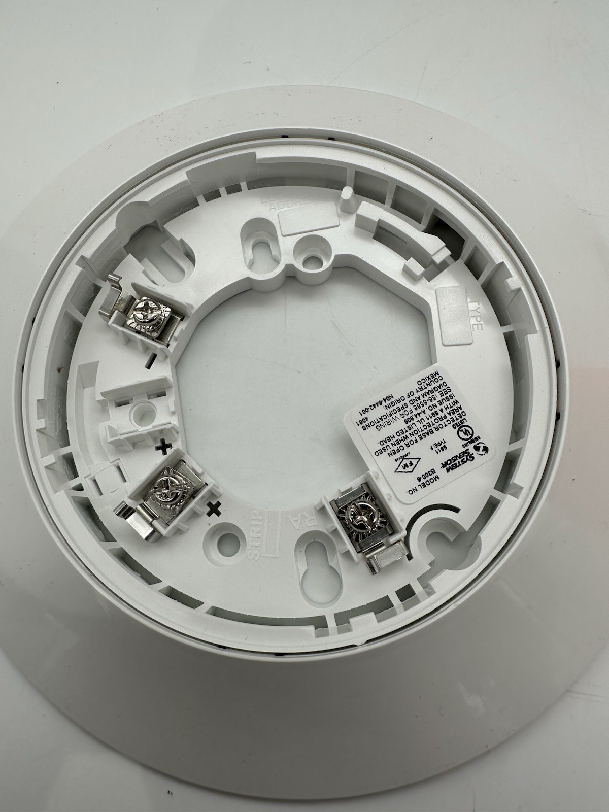 New Honeywell Silent Knight Addressable Photoelectric Smoke Detector(SK-PHOTO-W)