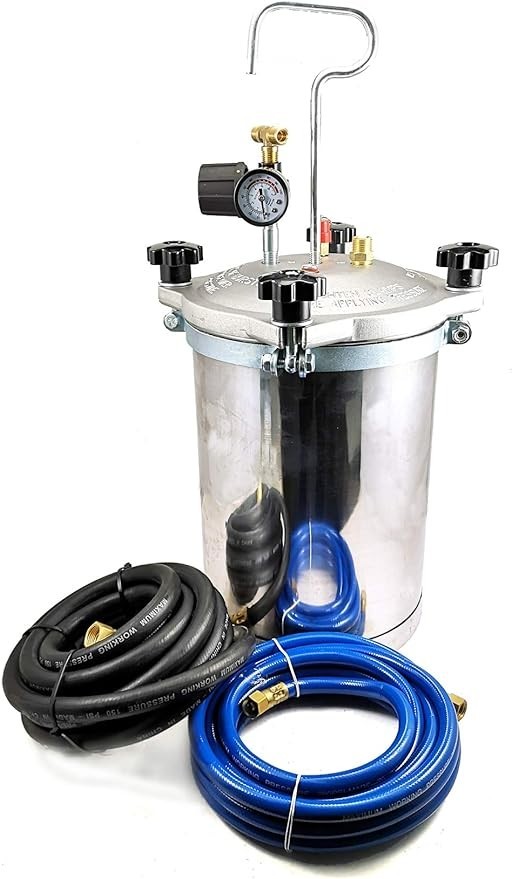 PRO Stainless Steel 2.5 Gallon Pressure Paint Tank