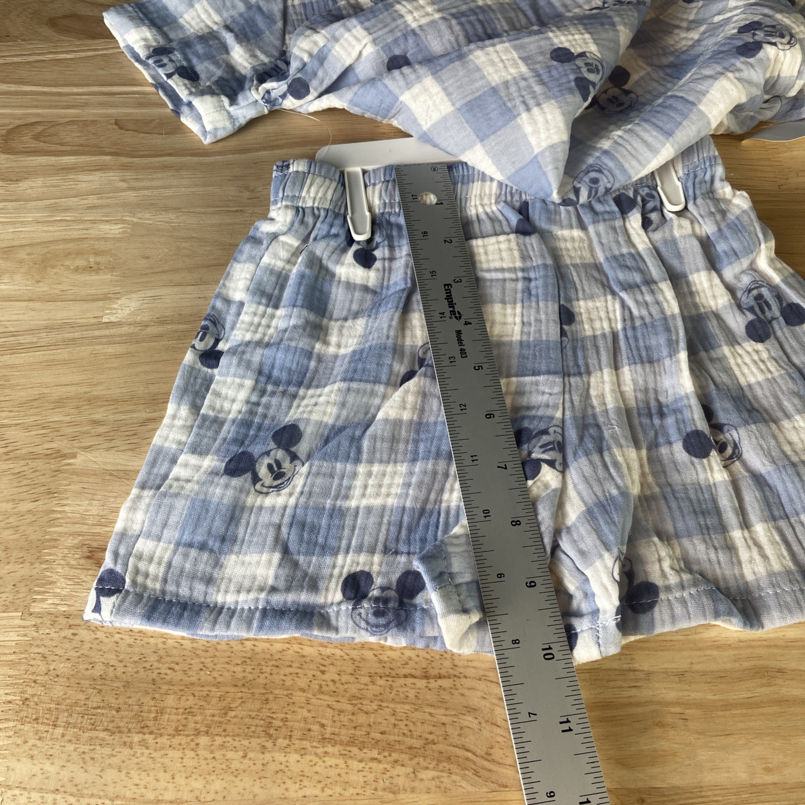 Disney Junior Mickey Mouse Boys Blue 3T Top And Bottom Set NWT