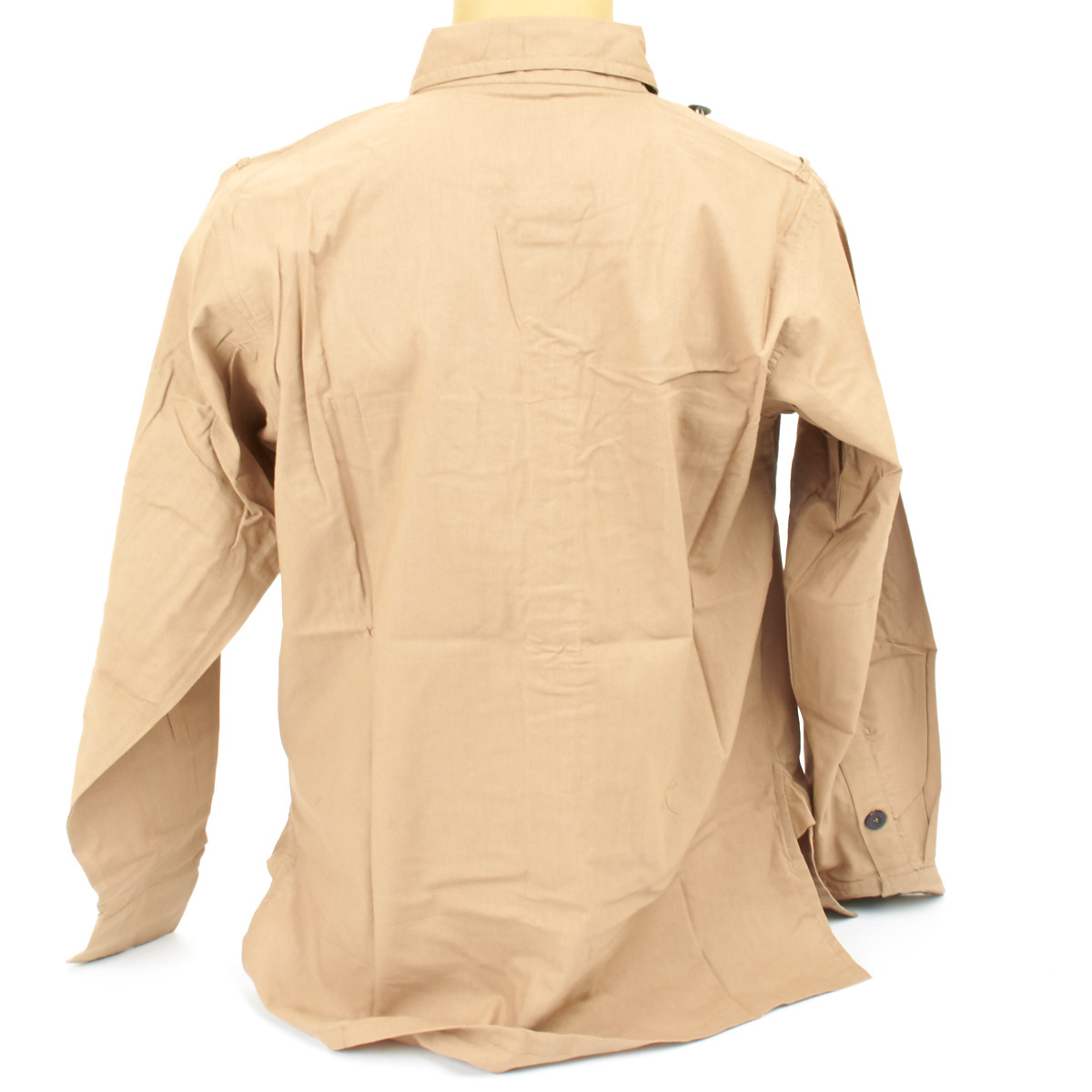German WWII DAK Light Brown Field Shirt- XL: US 44-46