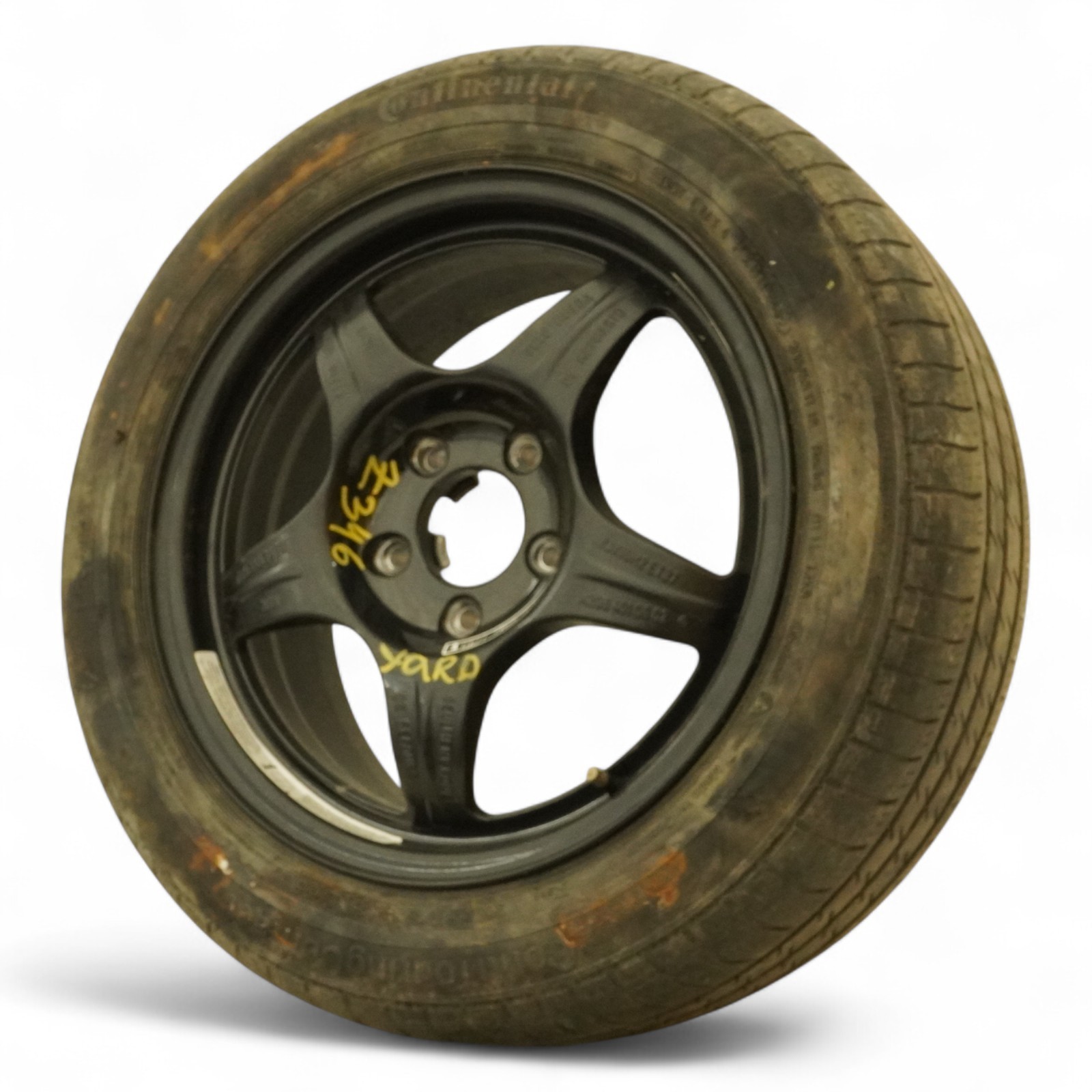 98-03 Mecedes Clk320 C208 Emergency Spare Wheel Tire 16X5 5 Lug 112Mm Unit OEM