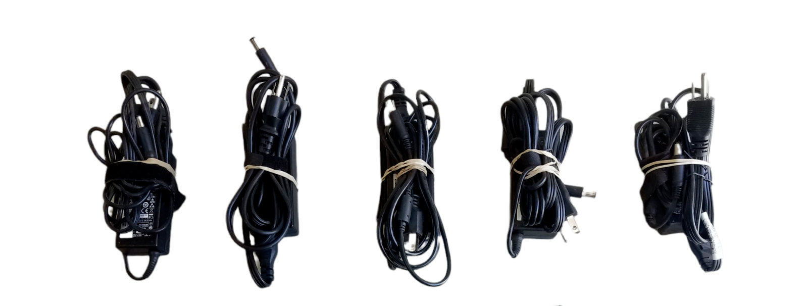 LOT OF 5 !! DELL 65W PA-12 4.5mm AC Adapter Charger LA65NS2-01 6TM1C "small tip"