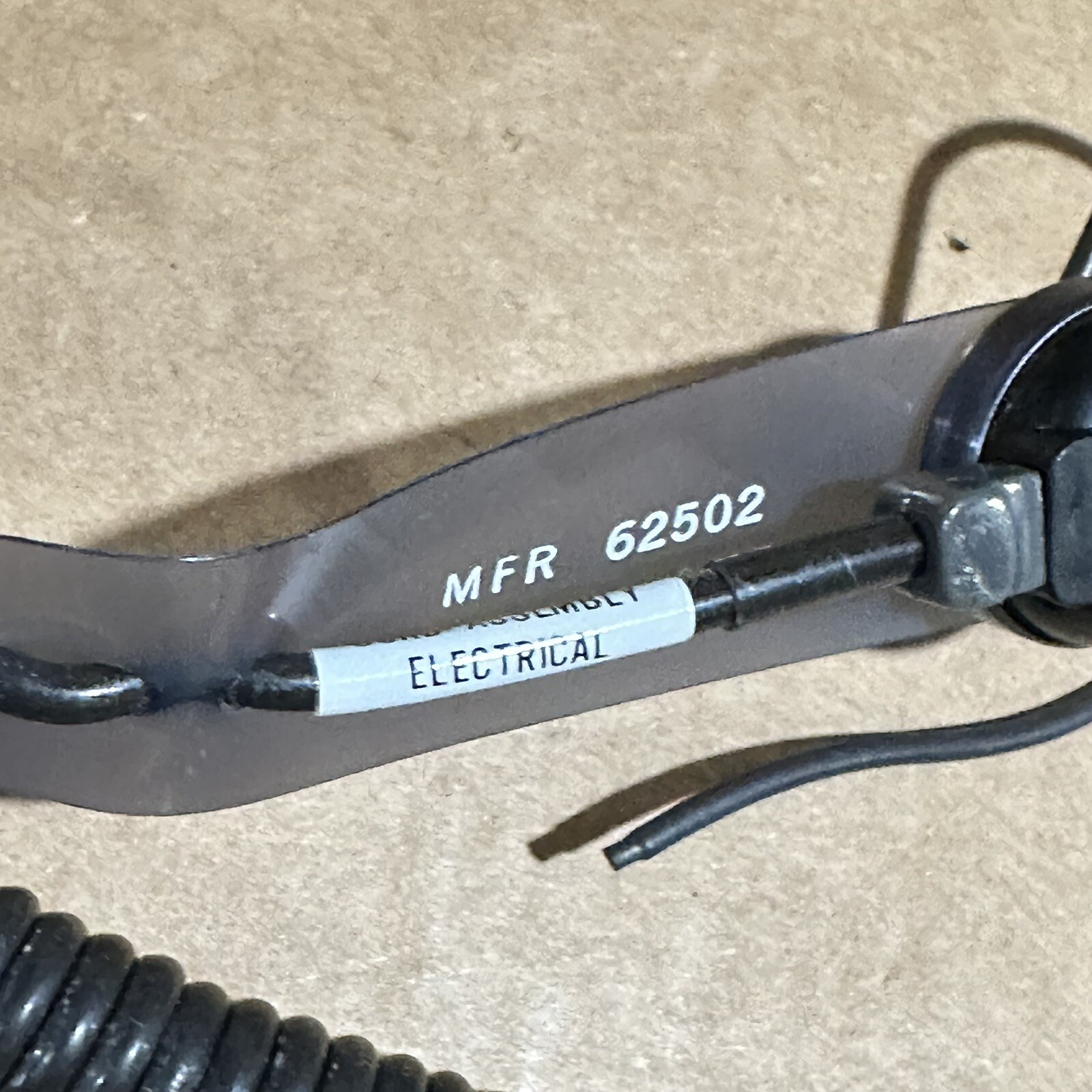 NOS USGI US Military Radio Headset Handset Earpiece H-264 CX-10221 PRR-9 New