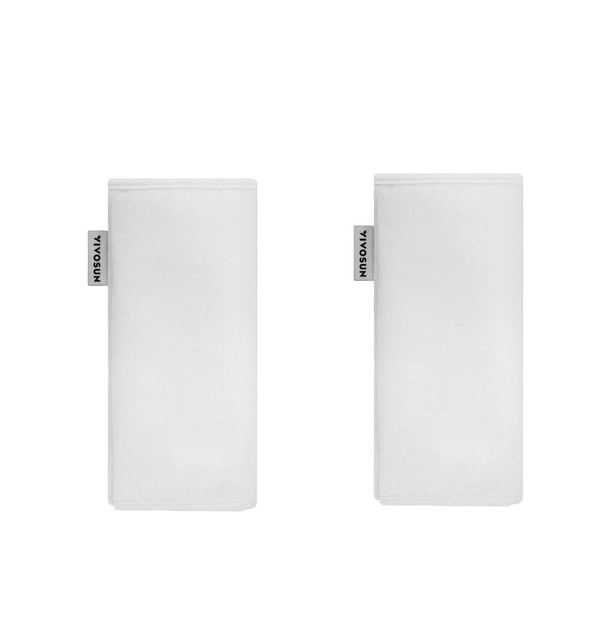 VIVOSUN 2PCS 6" PP Cotton Prefilter 8.85"x15.9" for 6” Carbon Filter