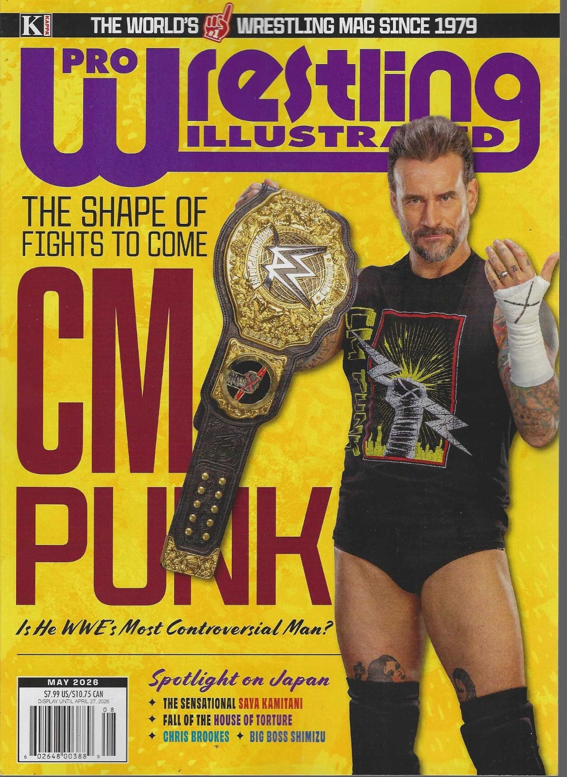 PRO Wrestling Illustrated May 2026 CM PUNK