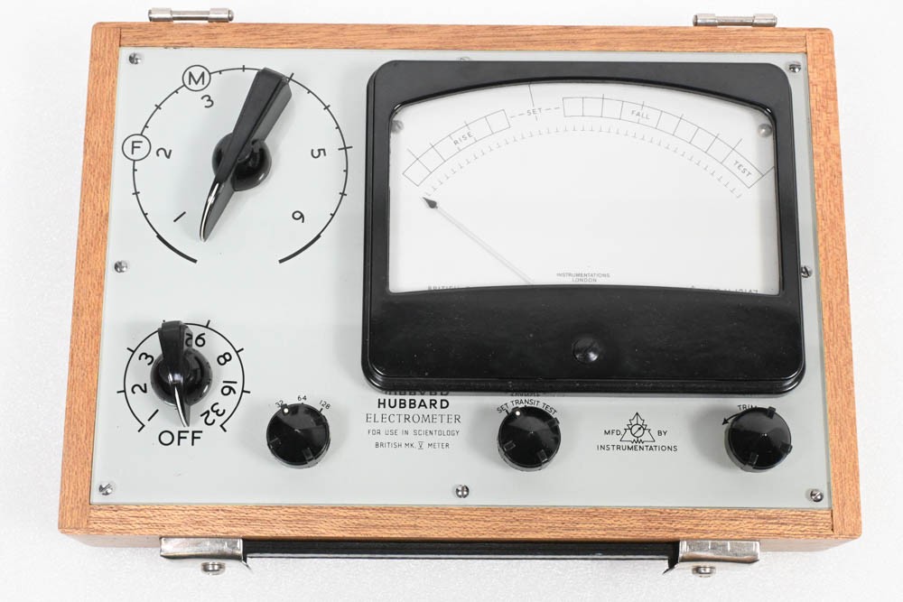 Scientology Original British Mark Mk V E-Meter Hubbard Electrometer