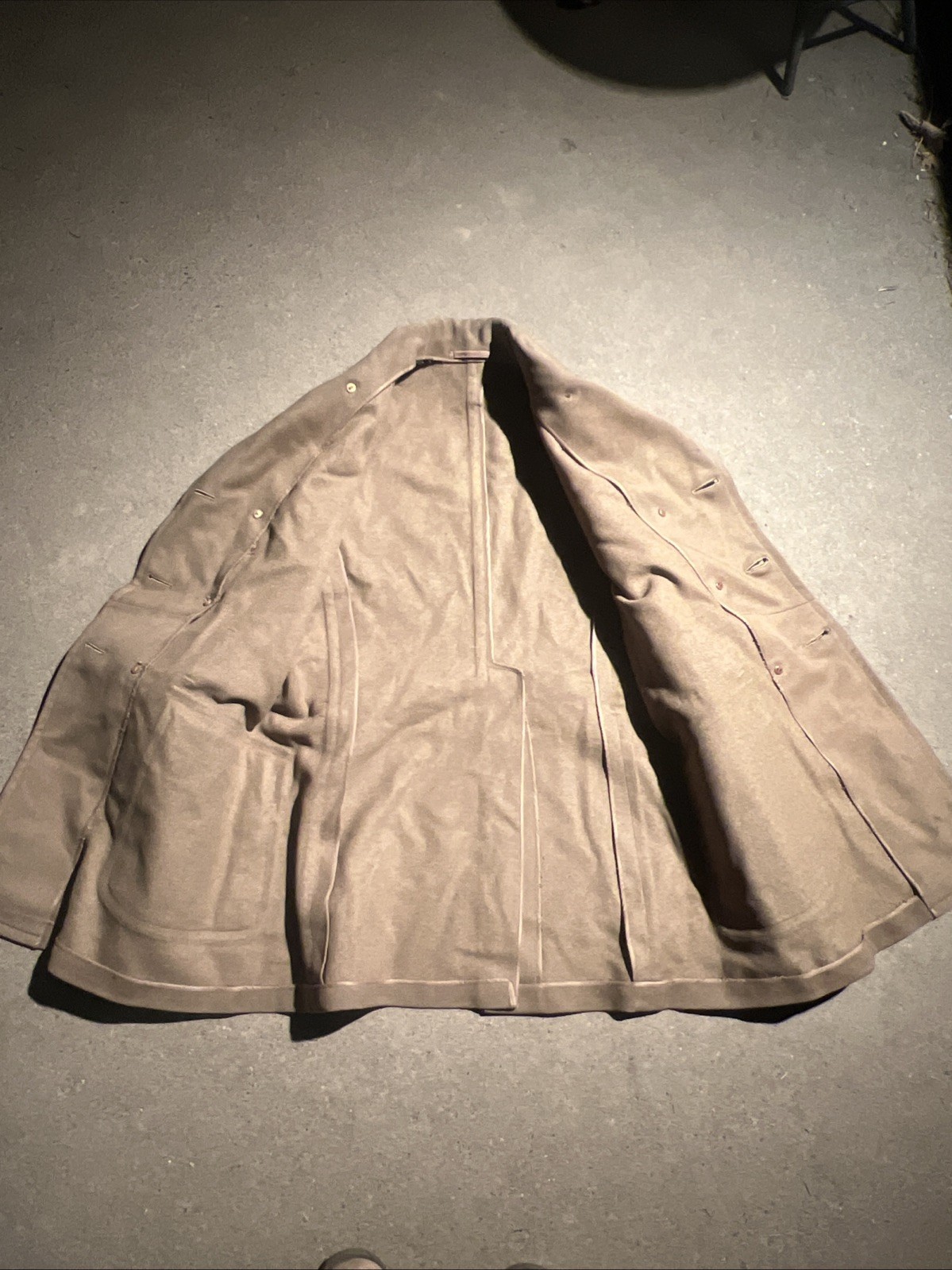 WW2 US Army 2nd Infantry Division General Mackinaw Jacket OD Wool (FF212