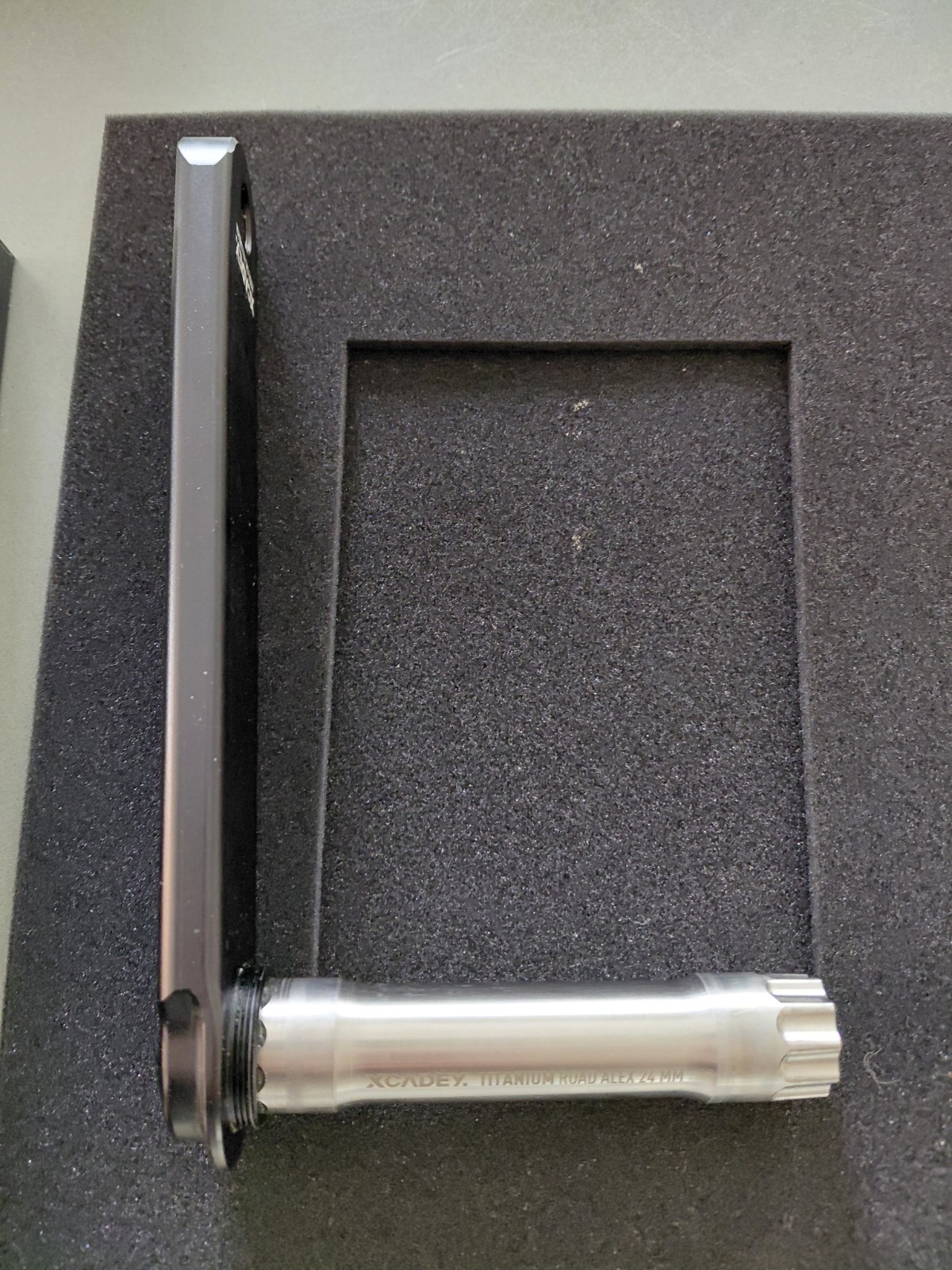 XCADEY XPOWER Spider Power Meter Crankset For Shimano 4 Bolt 110BCD Road 175mm