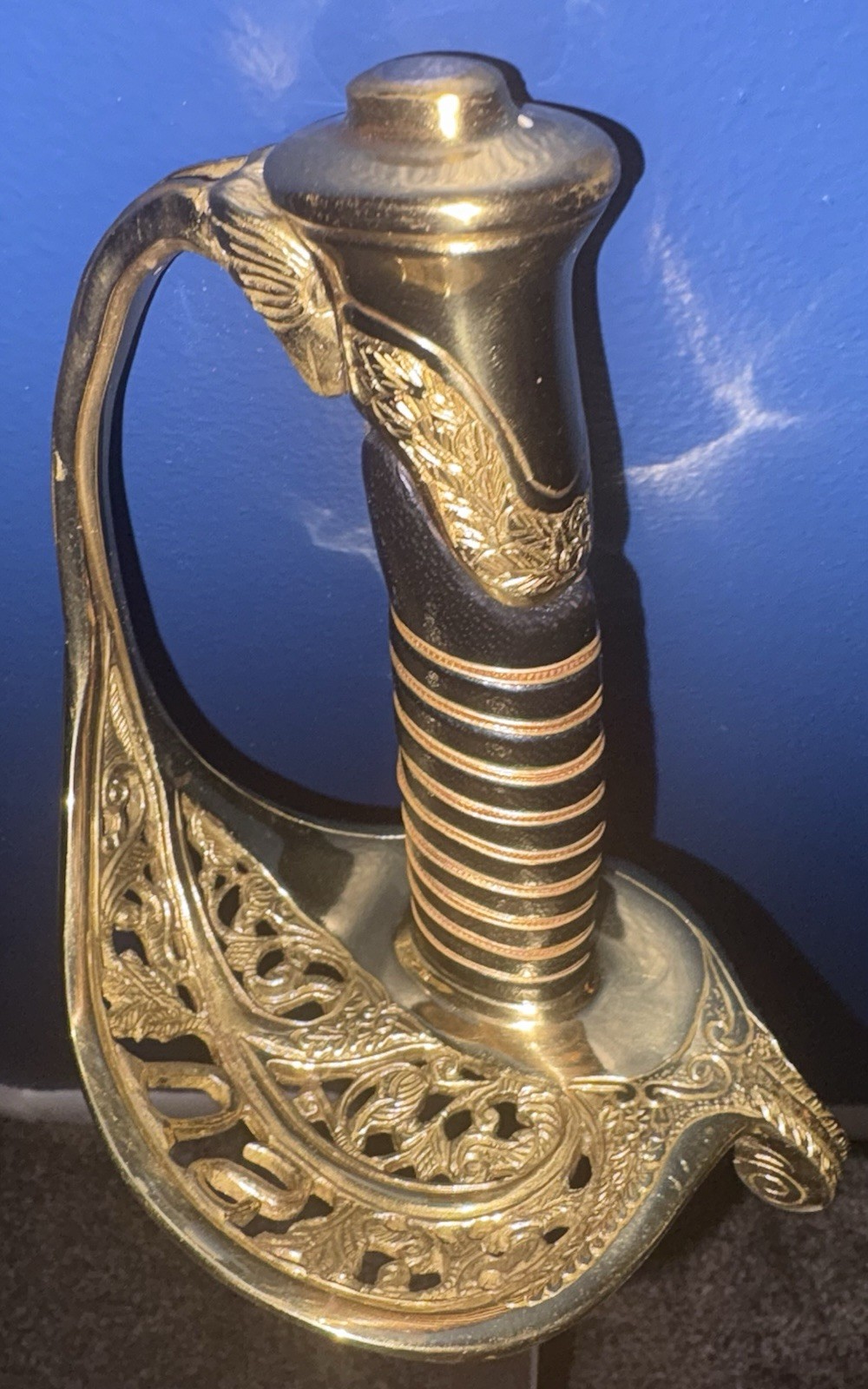 A High Quality Reproduced Model 1850 Staff & Field Officer Sword w/ Scabbard