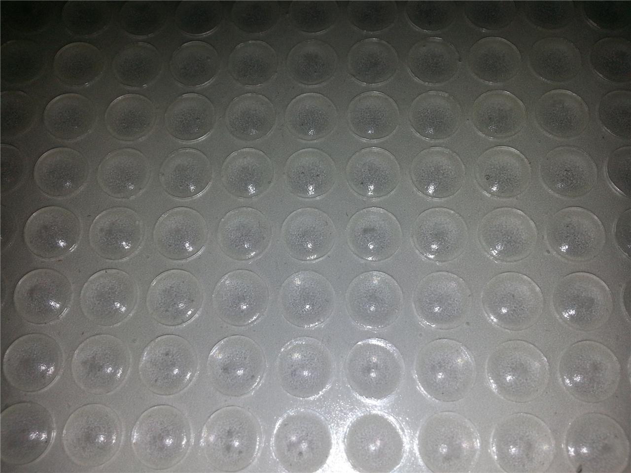 100pcs Cabinet Door Bumpers 1/16"