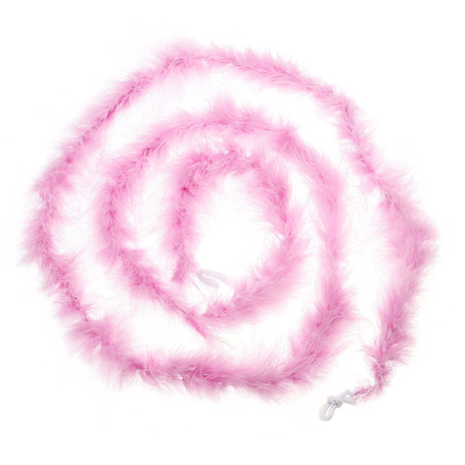 1 Pcs 6.6 Ft Feather Boas Feather for DIY Craft Sewing Trim Party Purple Pink