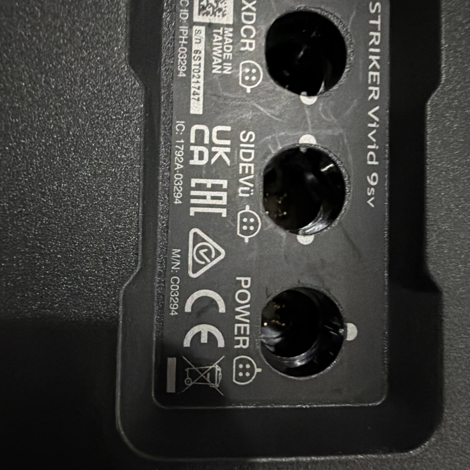 Garmin STRIKE Vivid 9sv Transducer Low Usage Mint !!! Fast Ship