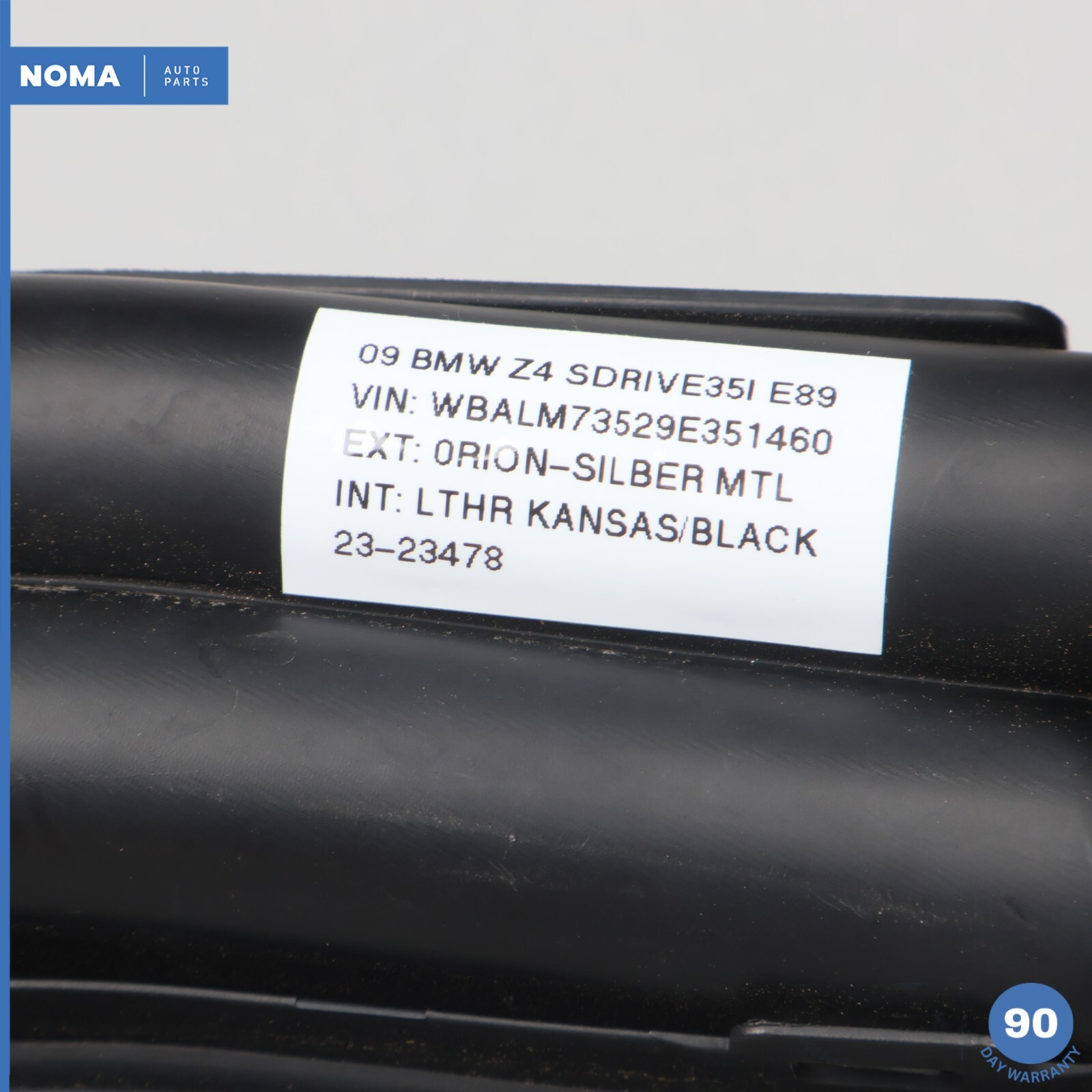 09-16 BMW Z4 E89 sDrive 35i Lower Bottom Cable Guide Bracket Cover 7583199 OEM