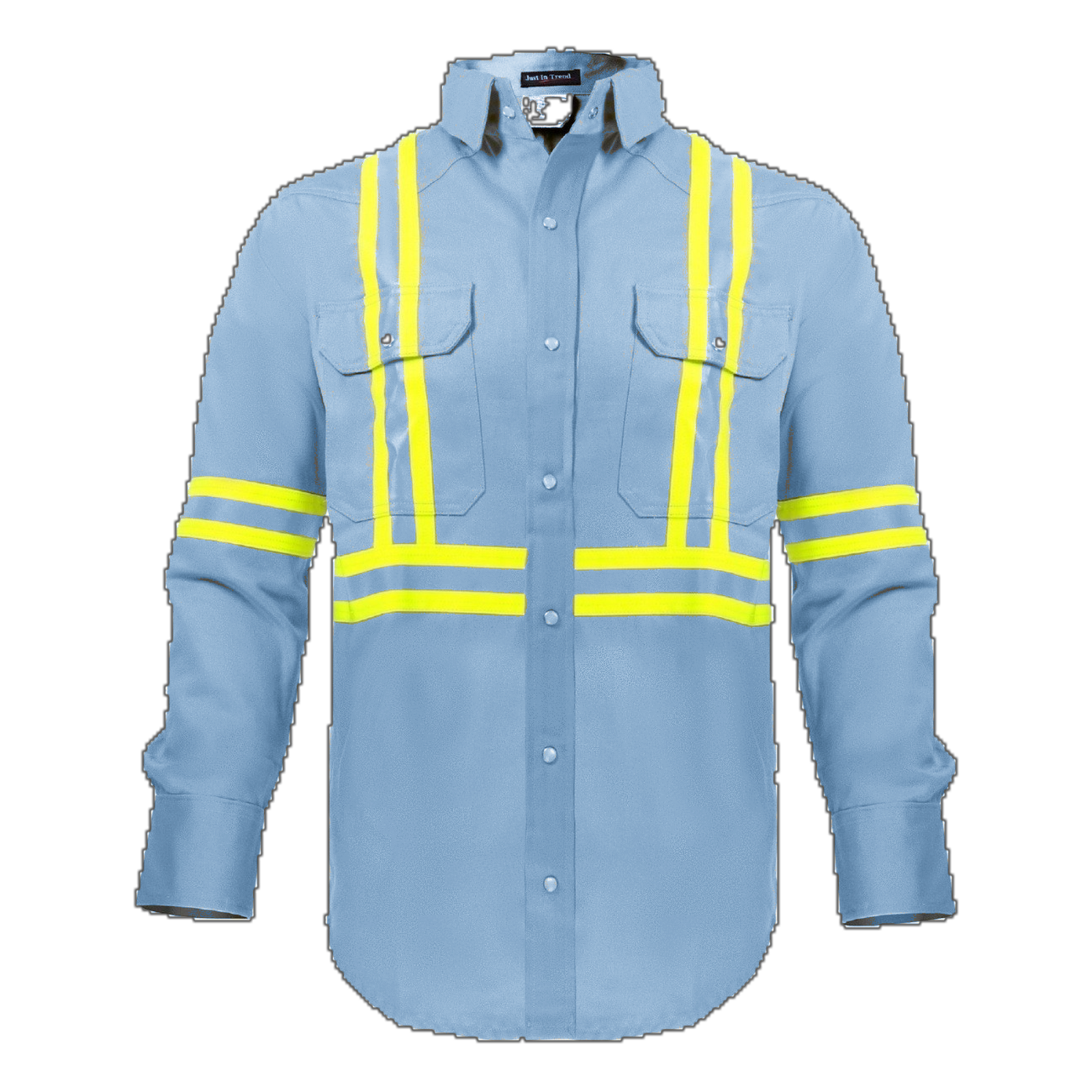 Flame Resistant FR High Visibility Lightweight Work Shirt