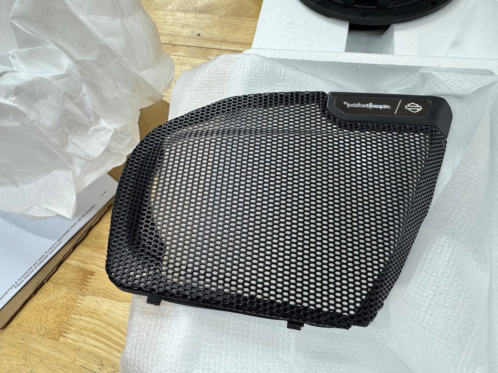 2024-2025 OEM Harley RG CVO ST Stage II Fairing Rockford Fosgate Speakers 6.5in