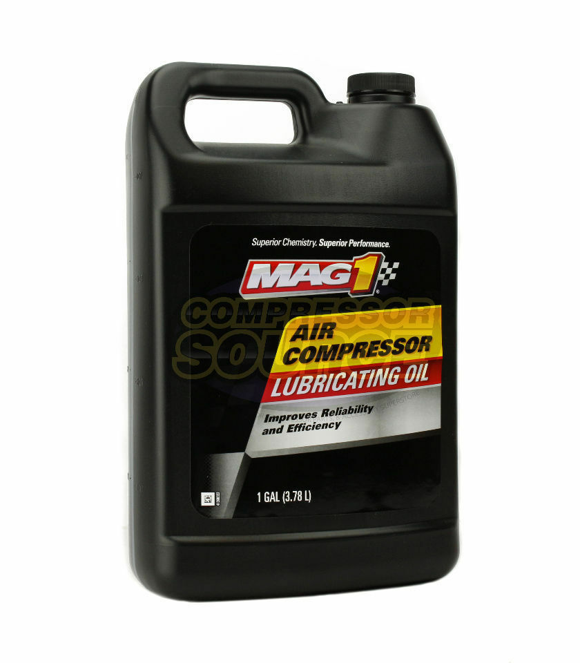 1 Gallon Gal ISO-100 Non Detergent Air Compressor Oil Lube Jug Lubricant SAE 30W