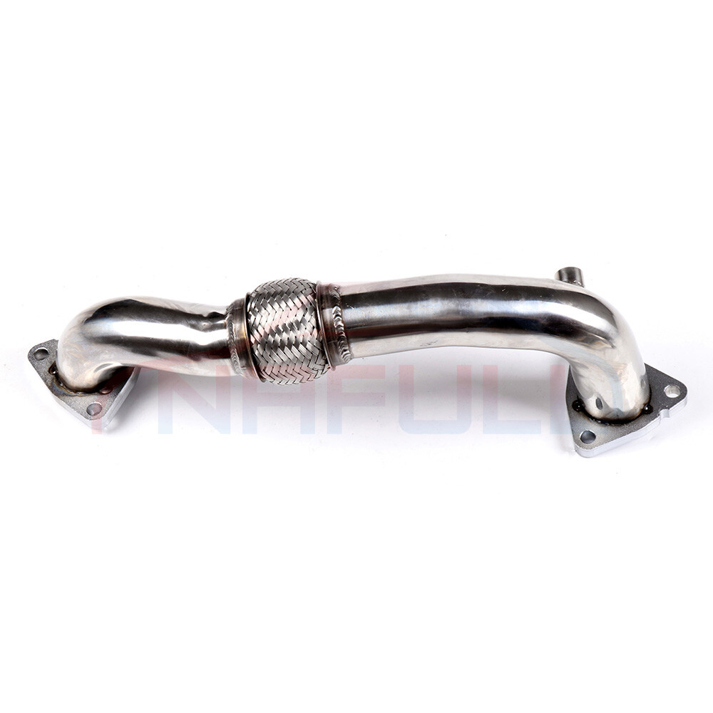 For Ford F-250 F-350 F-450 6.4L 2008-2010 Heavy Duty Polished Up Exhaust Pipe
