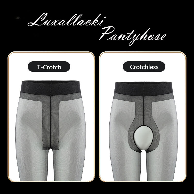Luxallcki Pure Lust Series 5 Denier Ultra Thin Pantyhose Stocking Tights (M~XL)