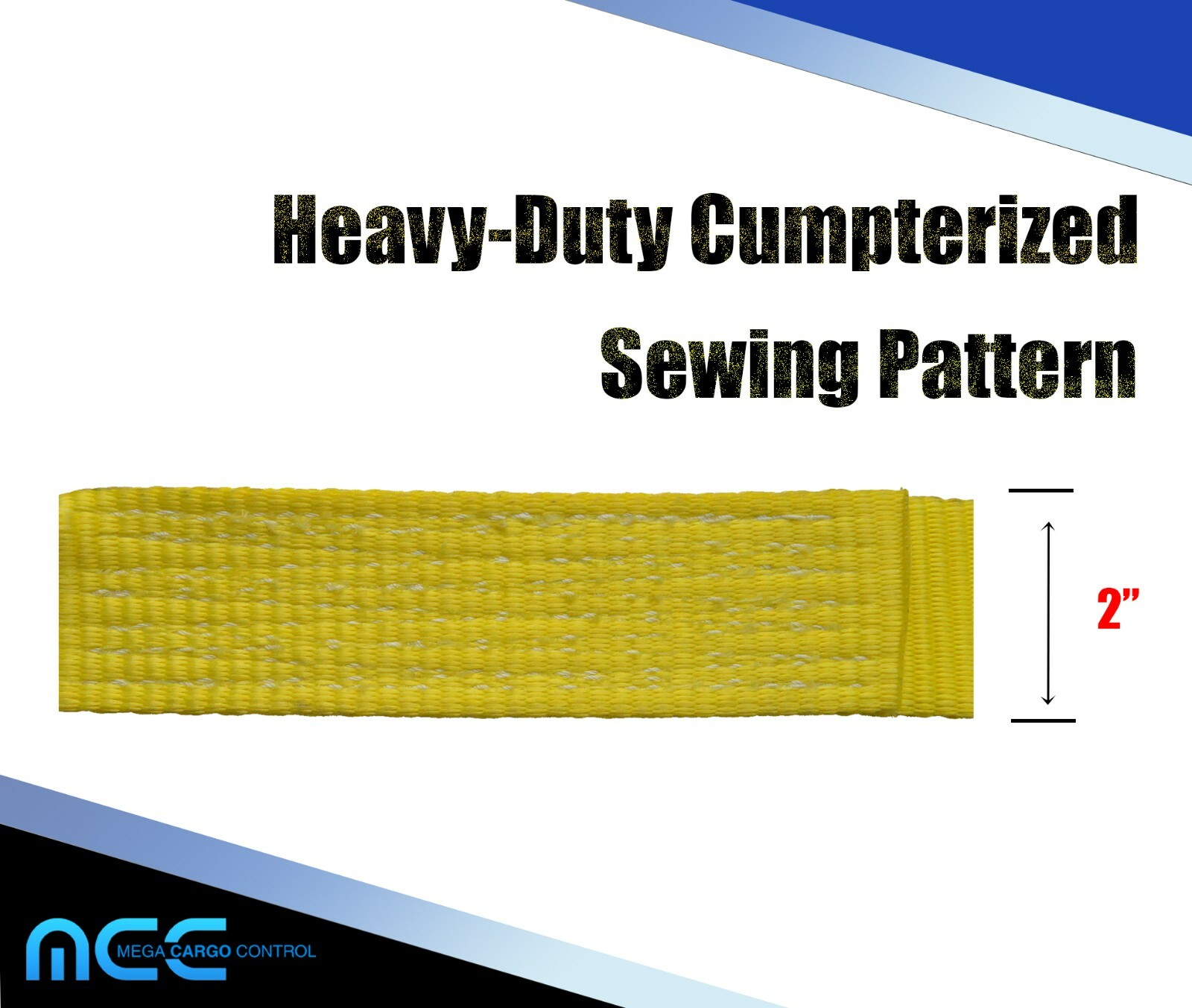 2 Pack 2" x 15' Heavy Duty Recovery Tow Strap with Protective Loop Eyes Towing