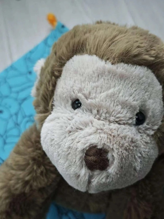 Jellycat Smudge Monkey Medium NWT with Label Dust Bag Plush Gift