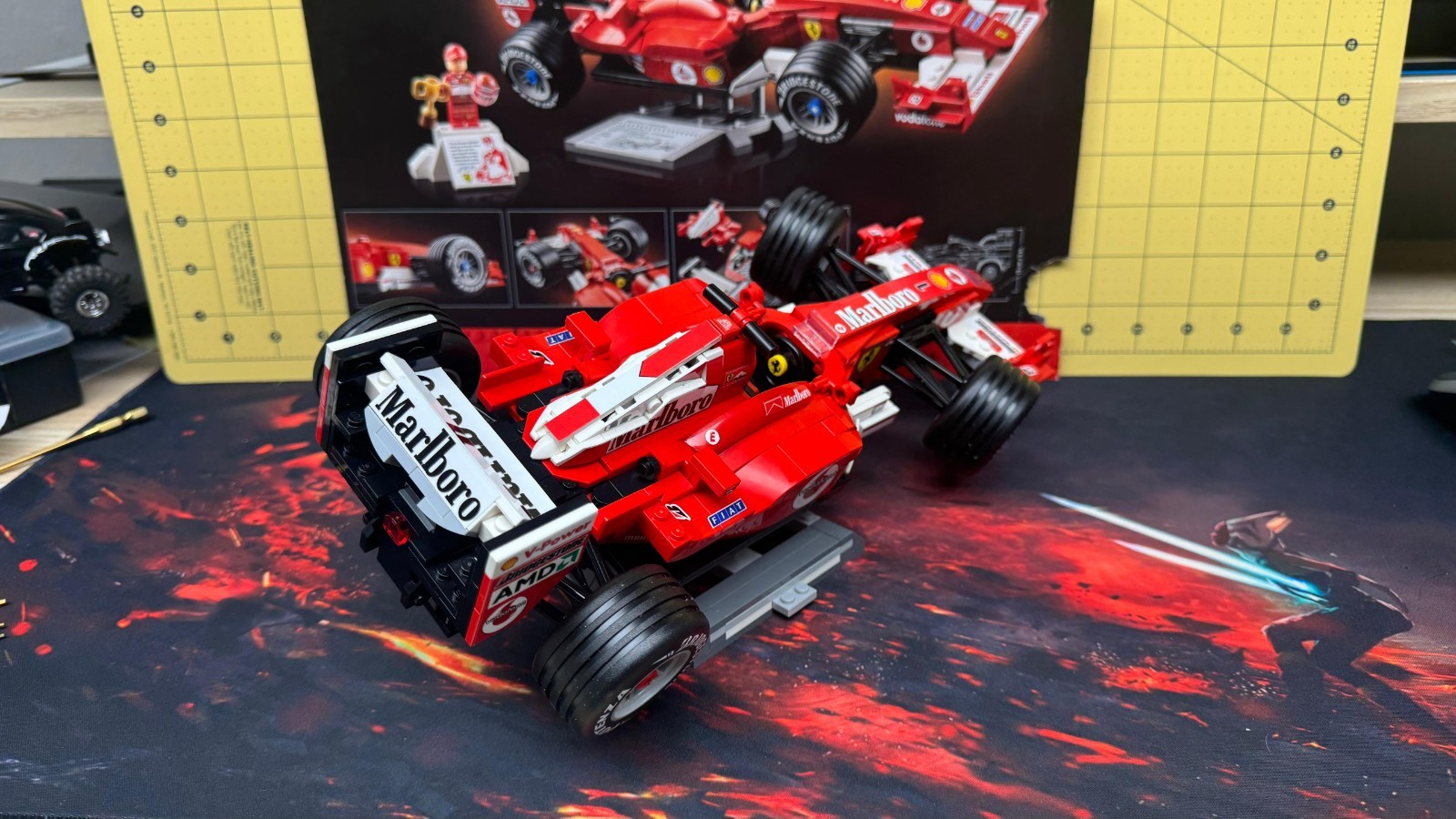 Alternative Sticker Pack Lego Ferrari F2004 Schumacher/Barrichello model 11375