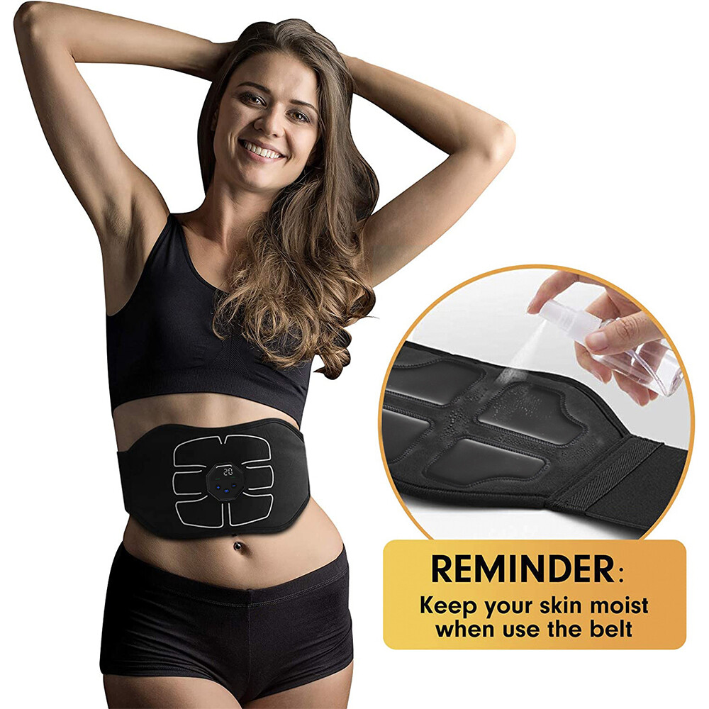 Electric ABS Muscle Toner Simulation Fat Burner Toning Belly Shaper Belt Machine