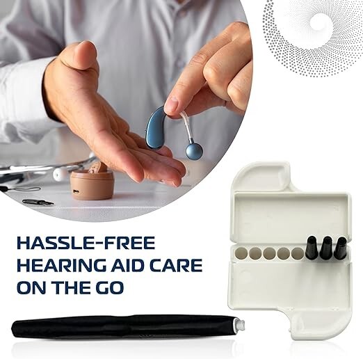 Wax Guard Filters for Hearing Aid Hearing Aid Wax Filters Accessories 40-Pcs