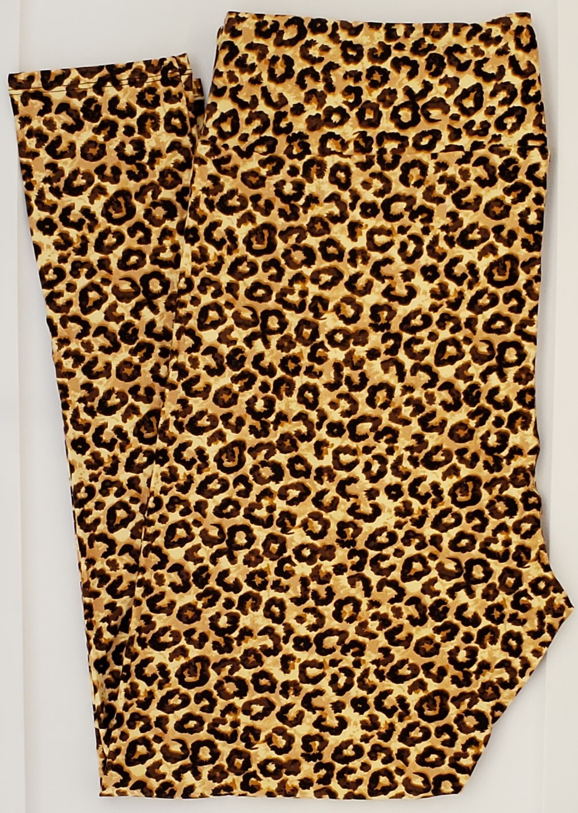 TC2 LuLaRoe Tall & Curvy2 Leggings Brown Black Cheetah Leopard Animal print T29