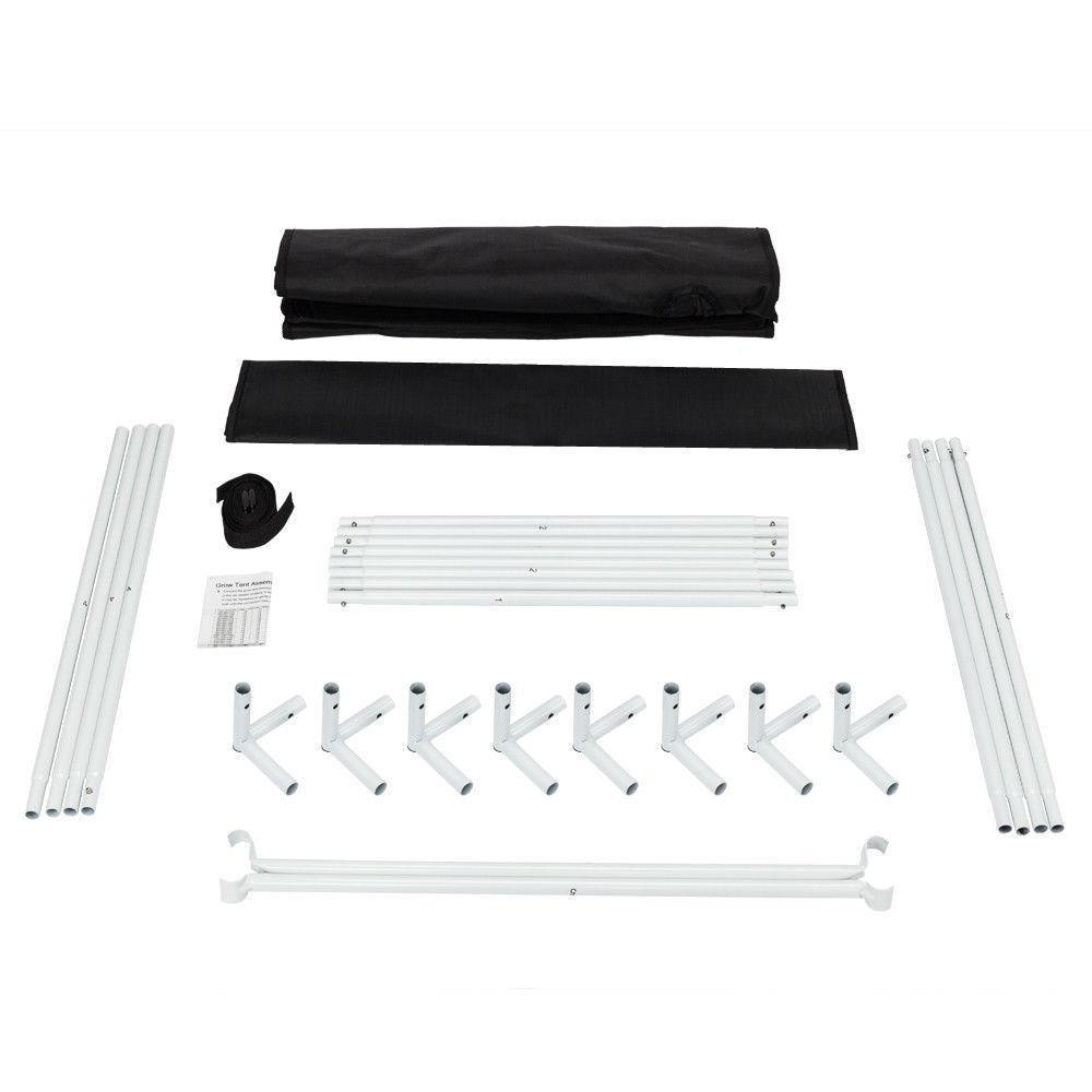 24"x 24"x 48" Indoor Plant Grow Tent 600D Mylar Reflective Hydroponics Growing