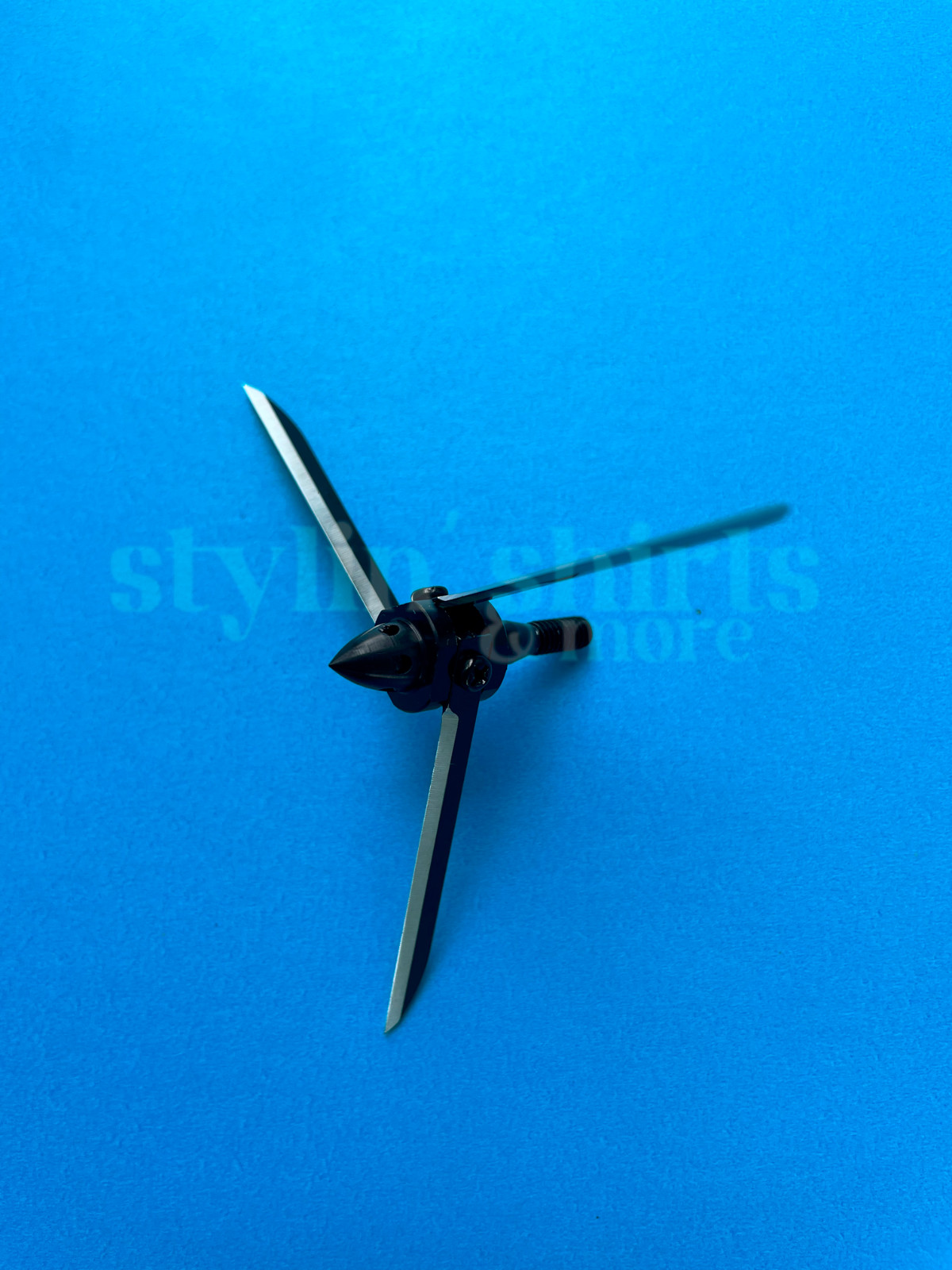 Turkey Head Hunting Point Archery Fixed Three Blade Broadheads 125 Grain 3 3/4"