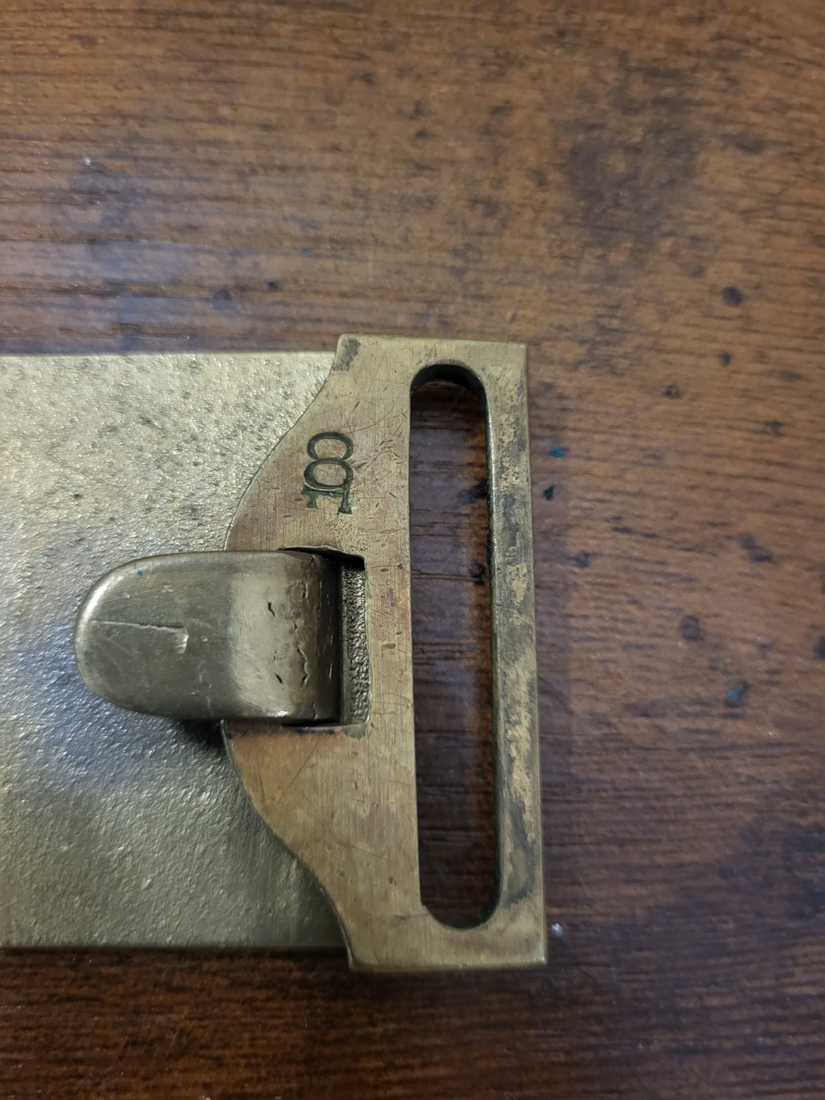 1870s Indian War Era Brass Buckle US