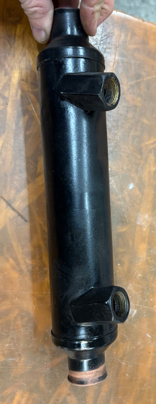 MERCRUISER TRANSMISSION OIL COOLER 807996-T 12" LONG 1 1/4 HOSE