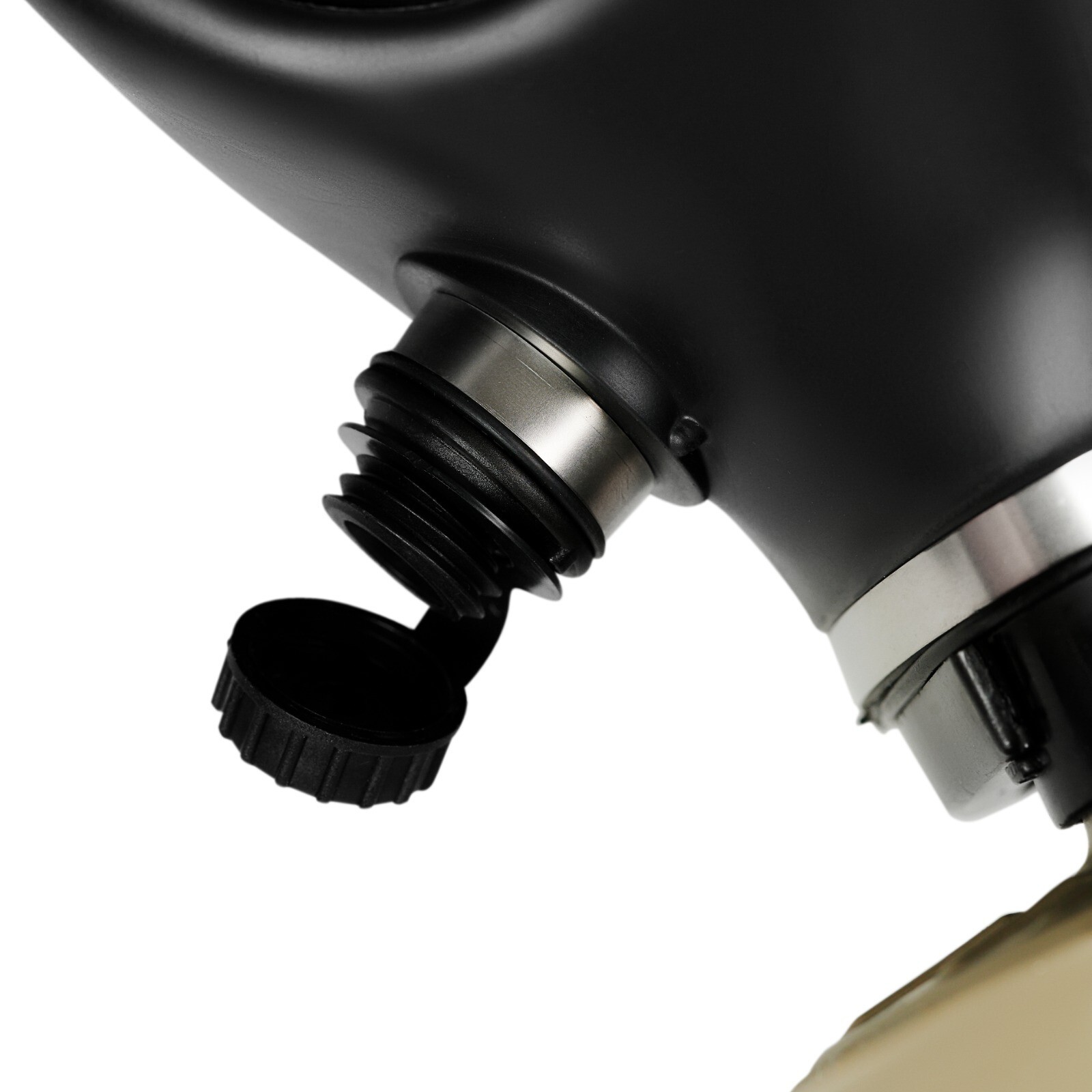 ✅ Israeli Gas Mask | Latex Rubber | Breathplay + Drinking Tube | Pissplay Kink