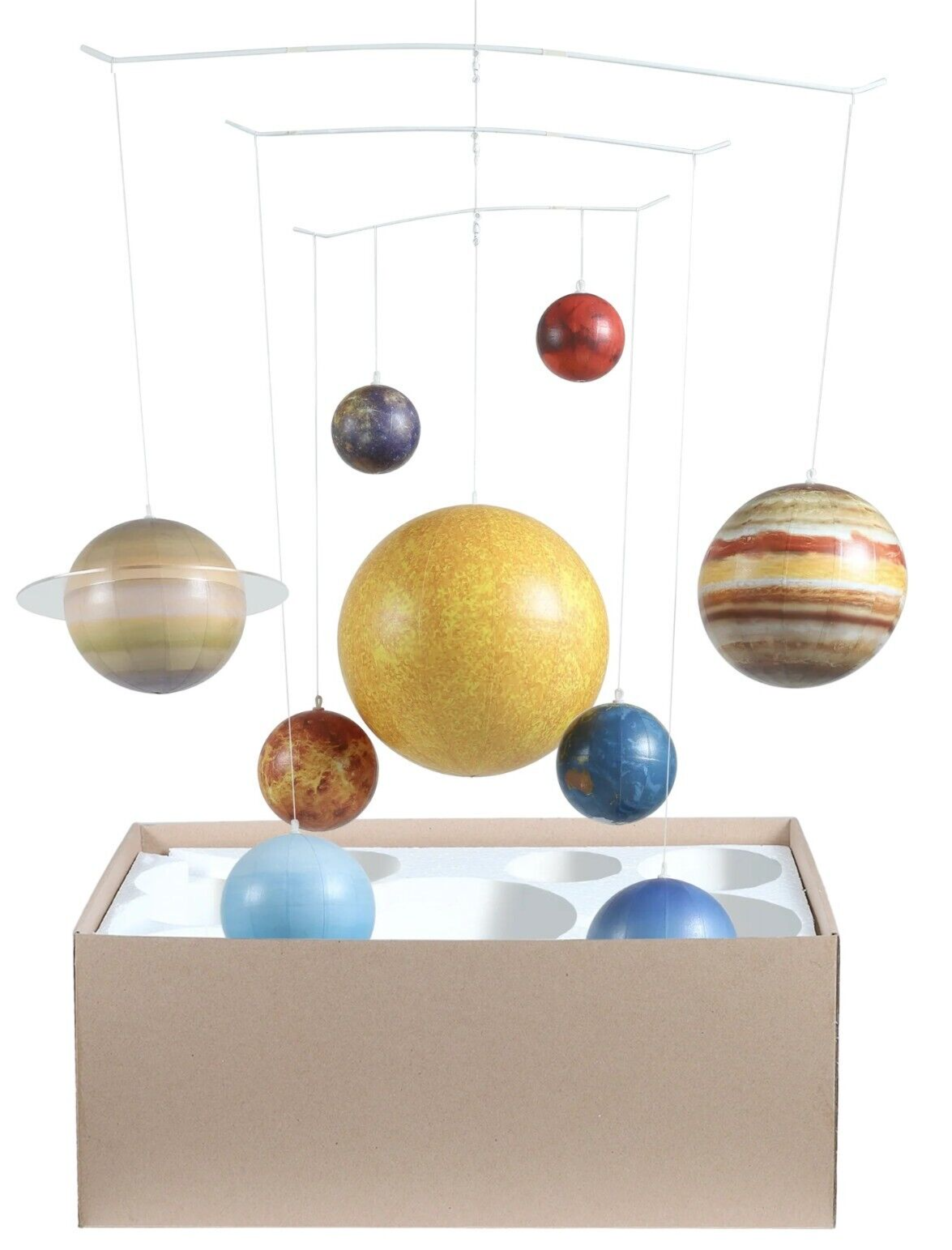 Solar System Planet Globe Mobile 18" Astronomy Hanging Home Ceiling Decor New