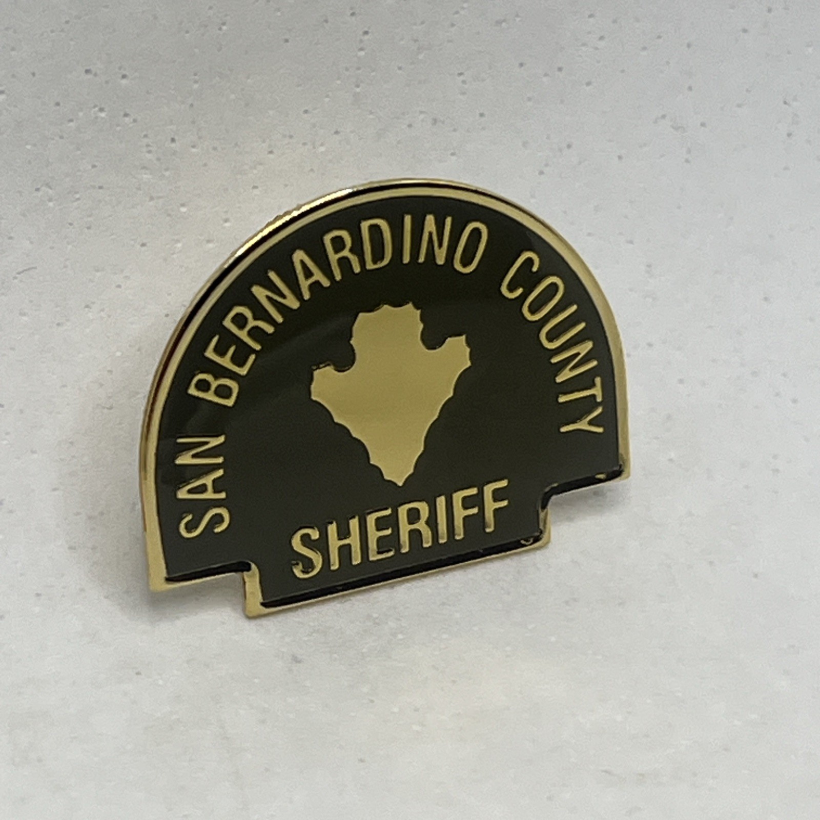 San Bernardino Sheriff Police Department Law Enforcement Enamel Lapel Hat Pin