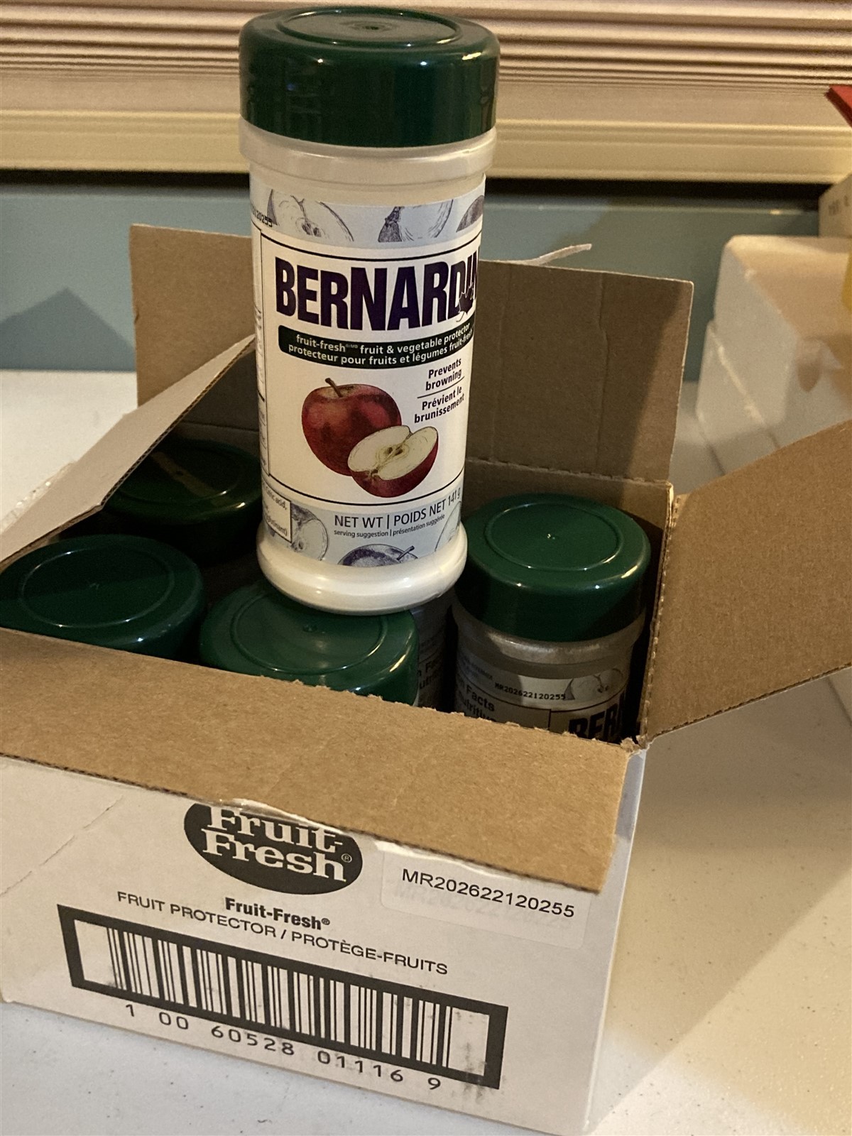 Bernardin, case of 6 Fruit Fresh, Fruit Protector for canning...2026