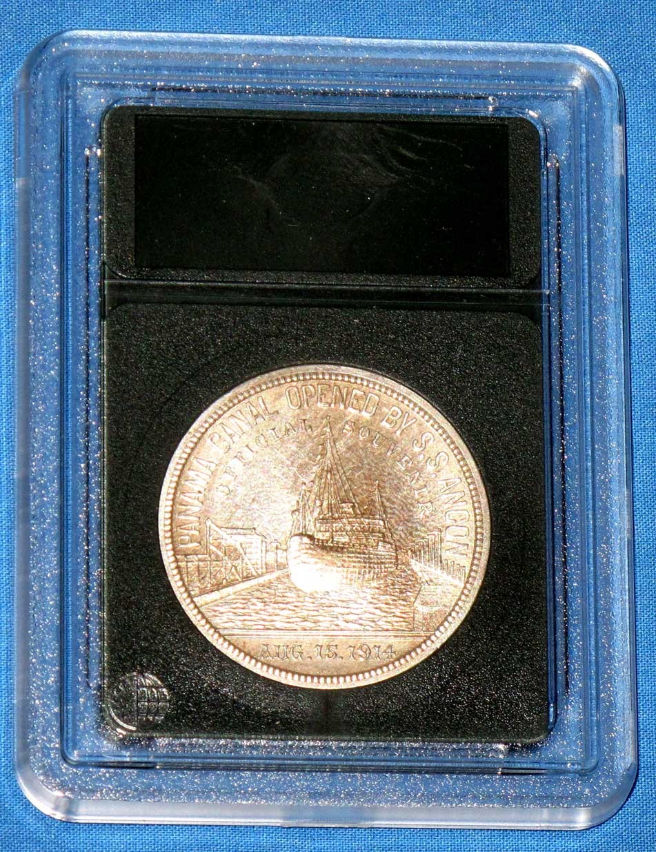 1915 HK-426 : Silver S.S. Ancon Panama-Pacific Exposition So-Called Dollar