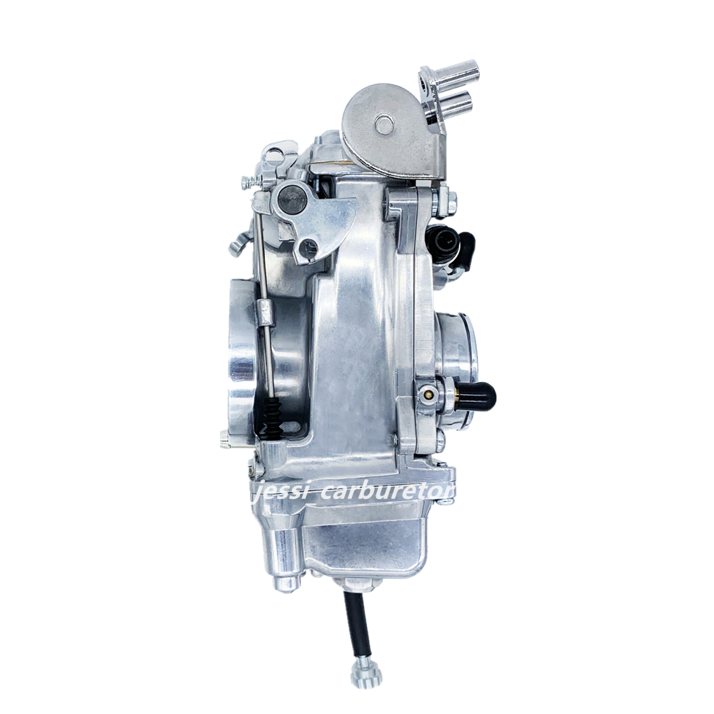 Polish Carburetor for Mikuni 42mm Harley HSR42 Evo Evolution Twin Cam TM42 Carb
