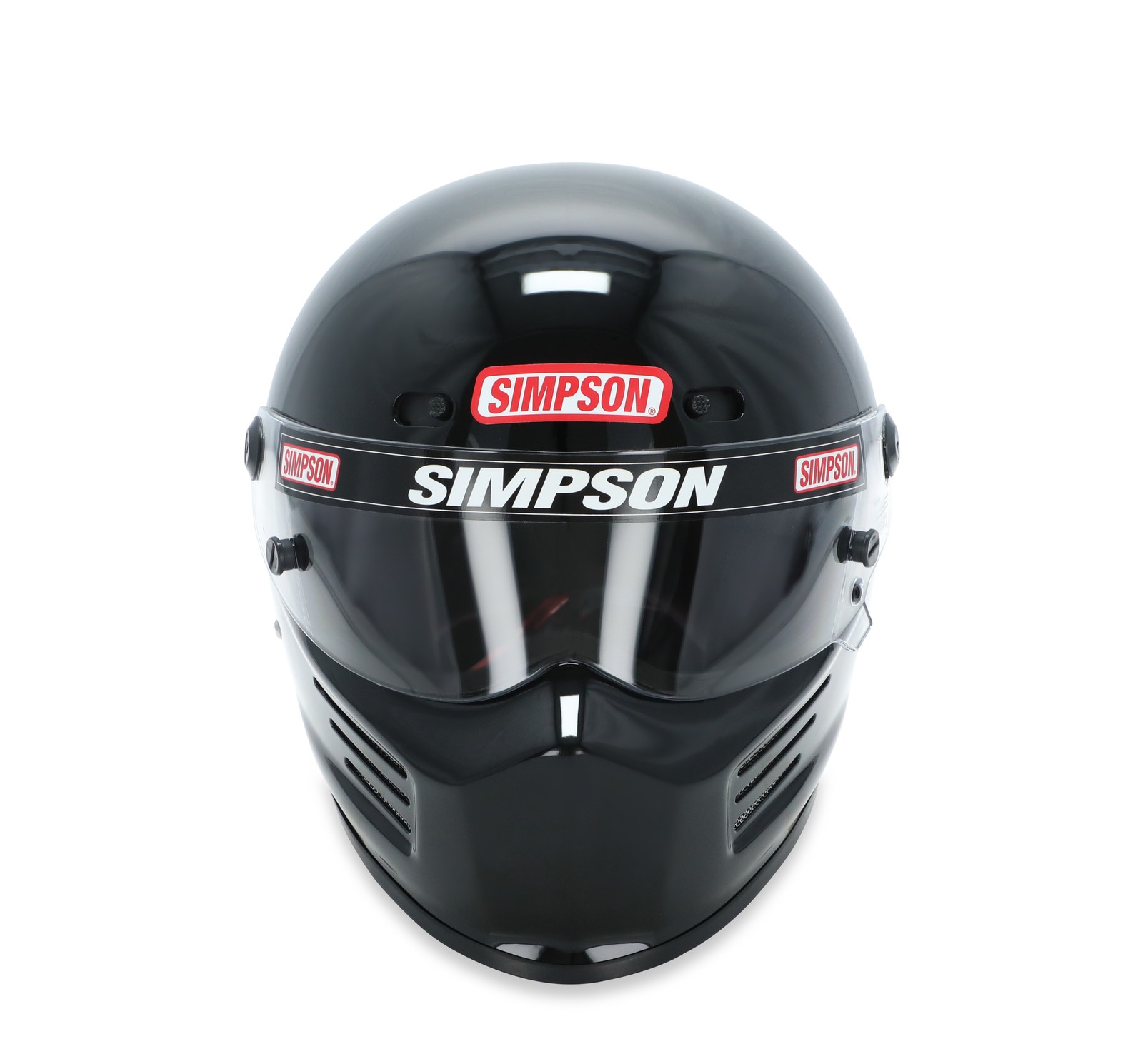 Simpson Racing 7210032 SA2020 Super Bandit Racing Helmet Adult Large Black