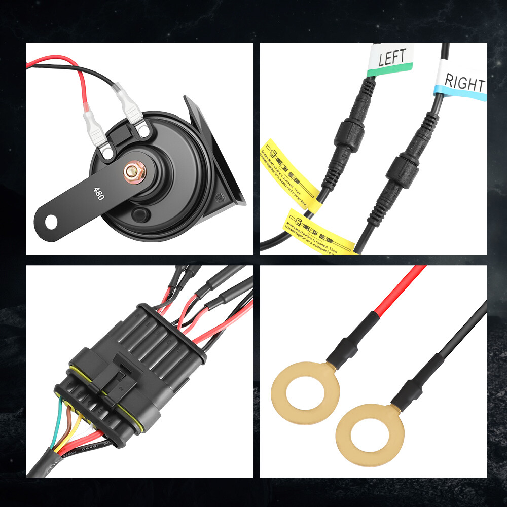 Turn Signal Kit For 2025 Polaris Ranger XP 1000 Northstar Street Legal Plug Play