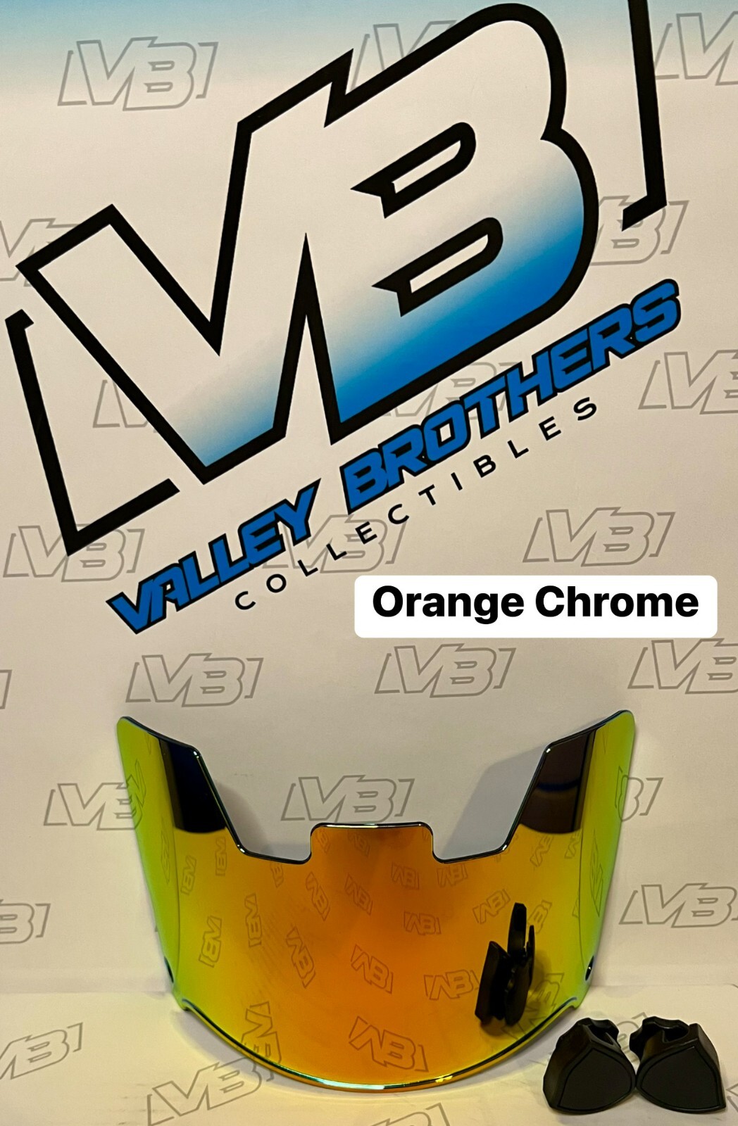 Full-Size Football Visor with Clips