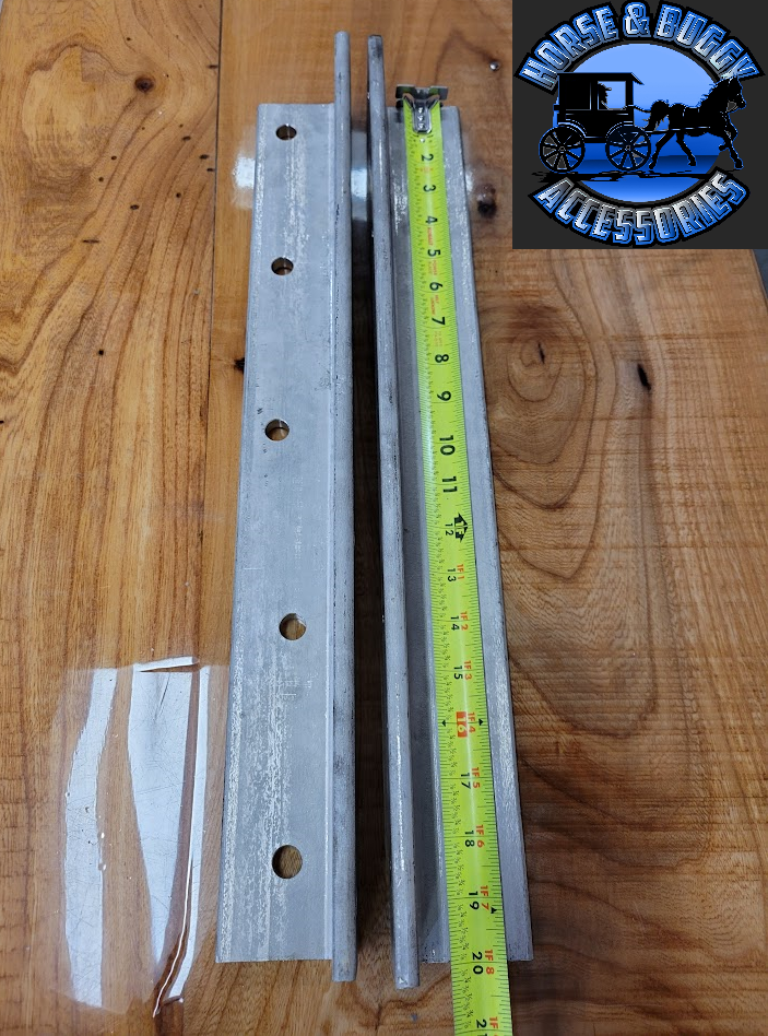 stainless Peterbilt 379 389 Mounting Brackets For Battery Or Tool Box pair new