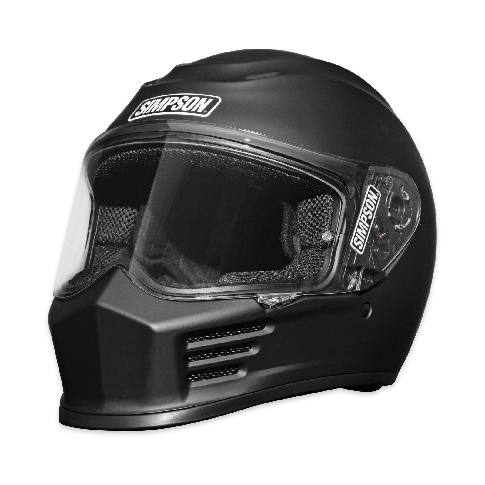 Simpson Motorcycle SPBXL3 Speed Bandit Helmet Adult XL Matte Black