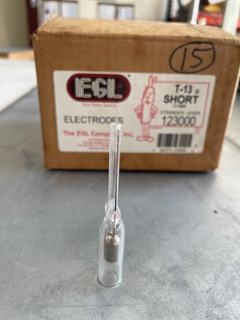 EGL Electrodes 13mm T-13 Short - QTY (15)